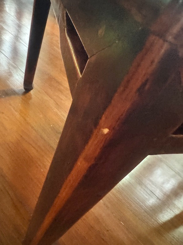 Qing Dynasty Lacquered Elm Wood Dining Table