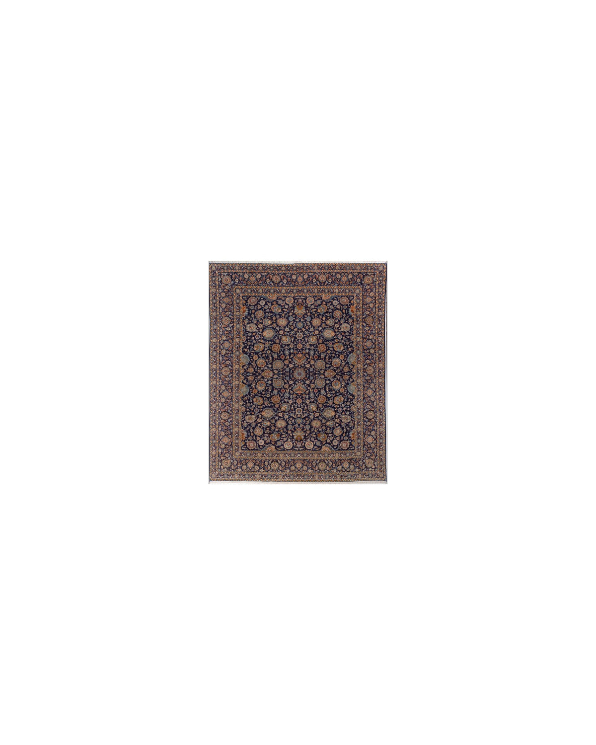 Vintage Manchester Kashan Persian Carpet | 400 x 320 cm - Surround Living - 1