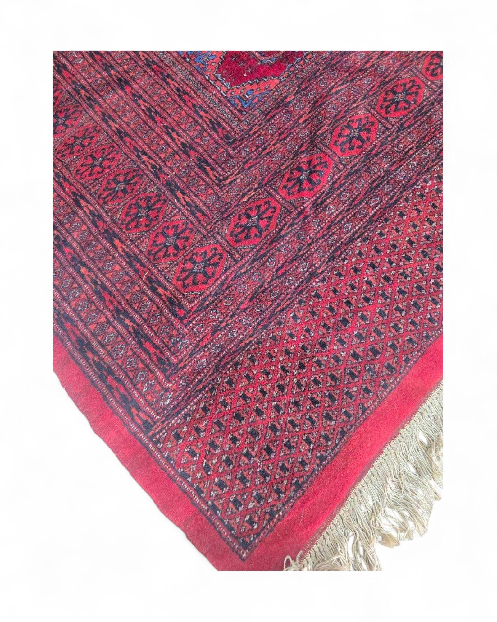 Persian Red Tribal Bokhara Rug | 190 x 290cm