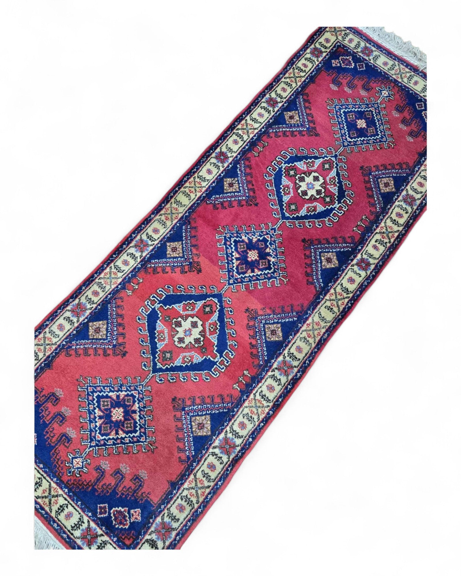 Small Tribal Diamond Medallion Runner | 73 x 197cm