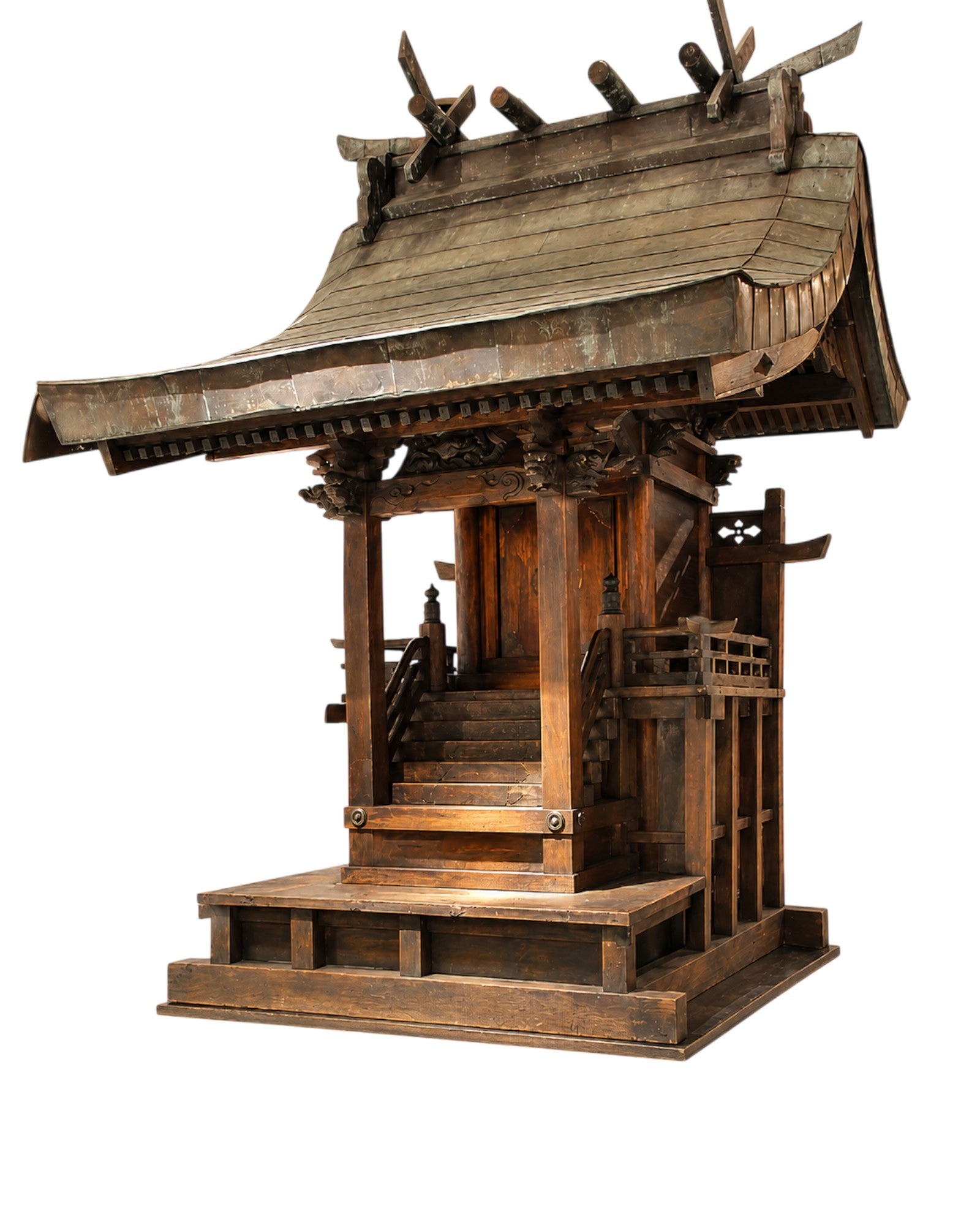 Japanese Antique Shinto Shrine