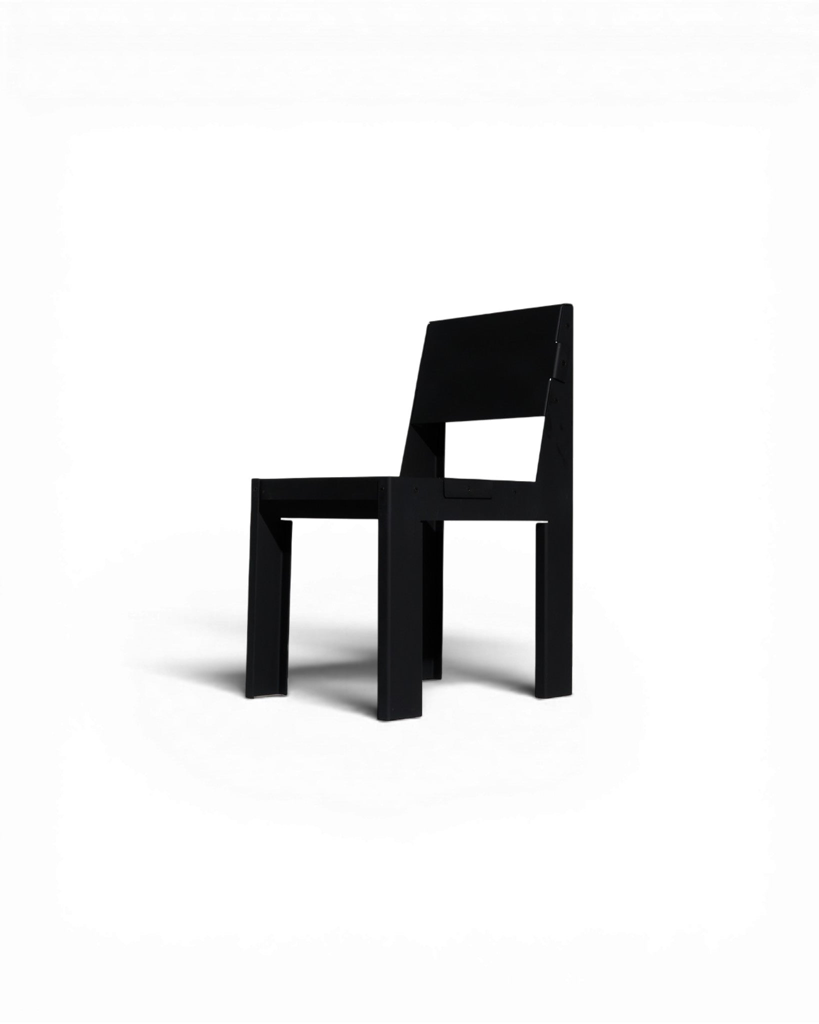 SS - UTILITY CHAIR all Black - Surround Living - 2