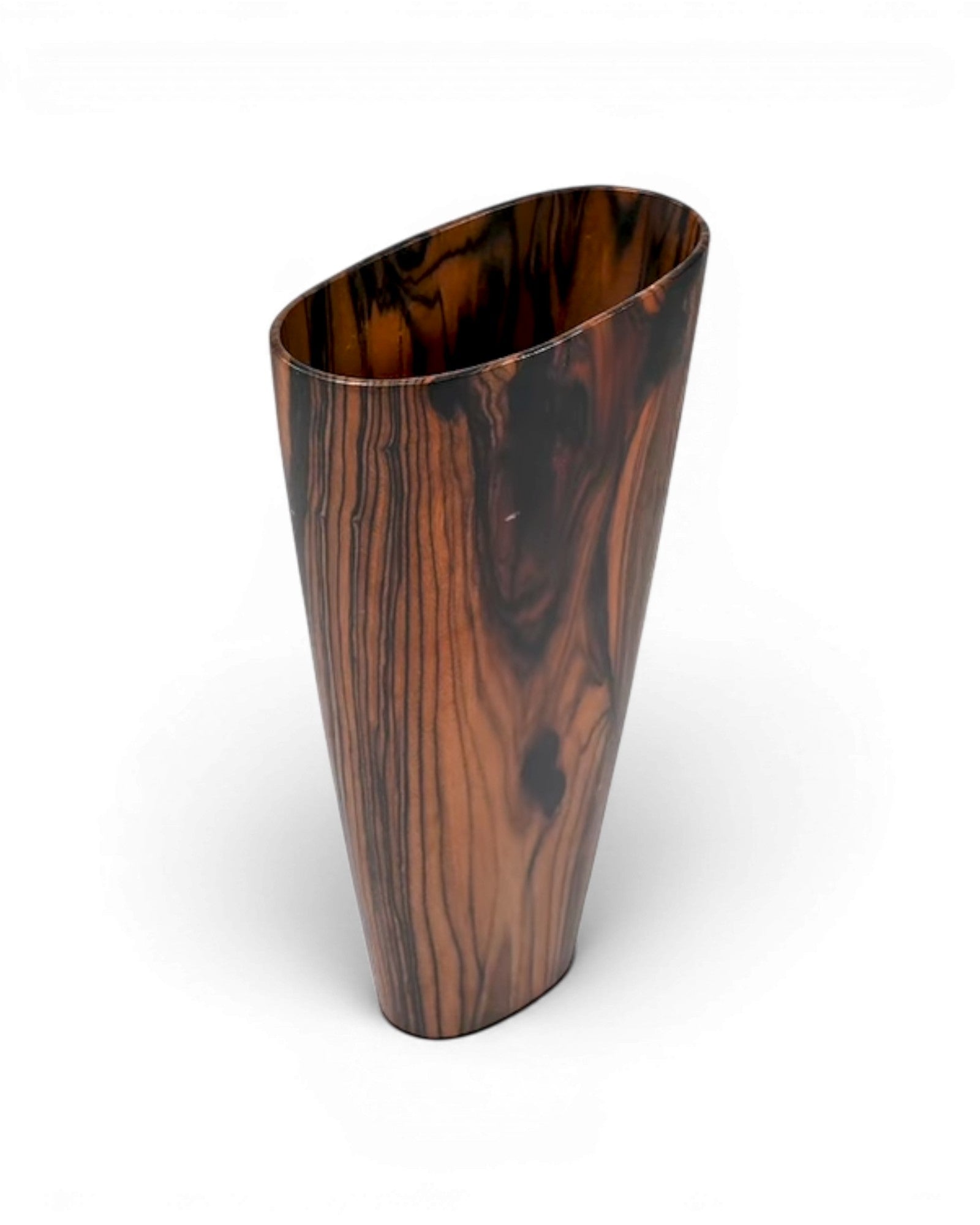 Elsa Tall Vase - Black & Red Ebony - Surround Living - 3