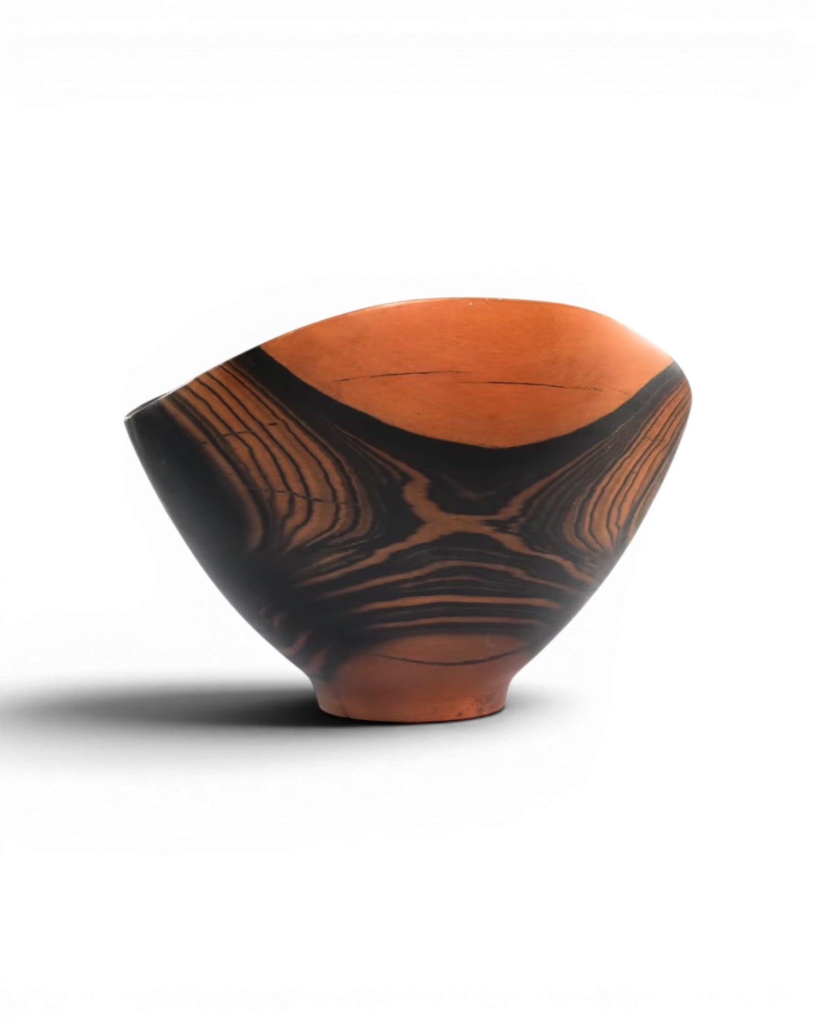 Lilac Bowl - Black & Red Ebony - Surround Living - 12