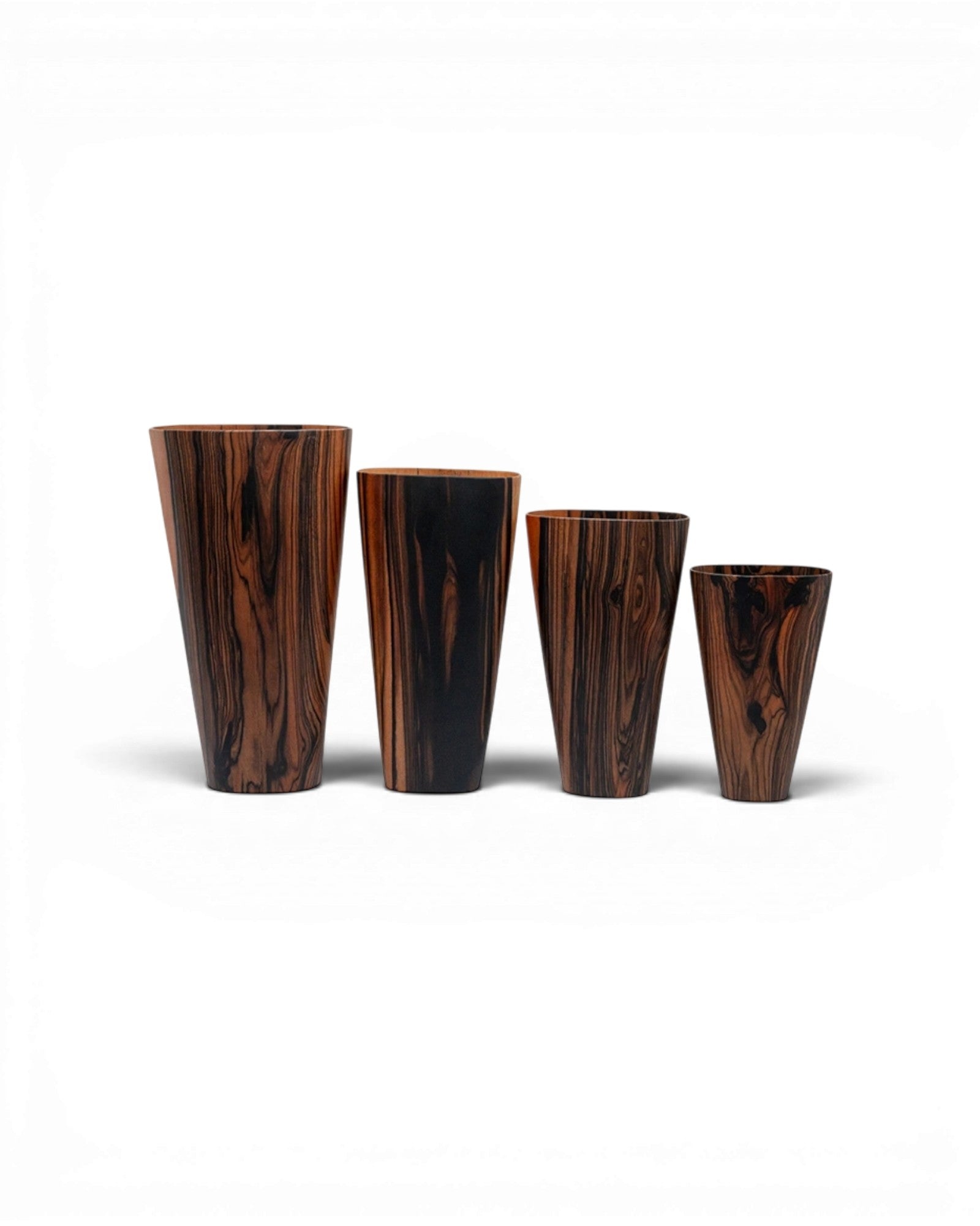 Elsa Tall Vase - Black & Red Ebony - Surround Living - 11