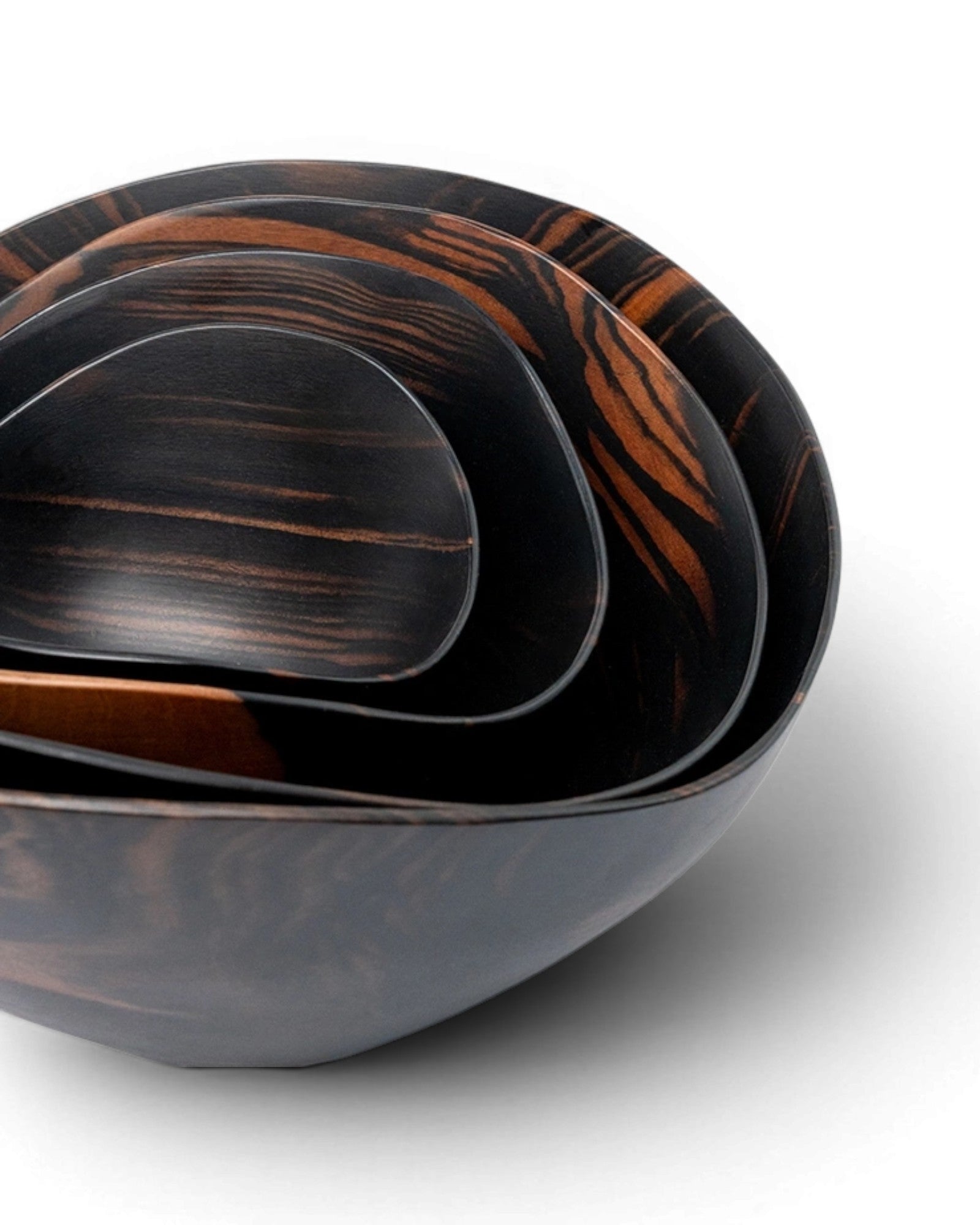 Lilac Bowl - Black & Red Ebony - Surround Living - 5