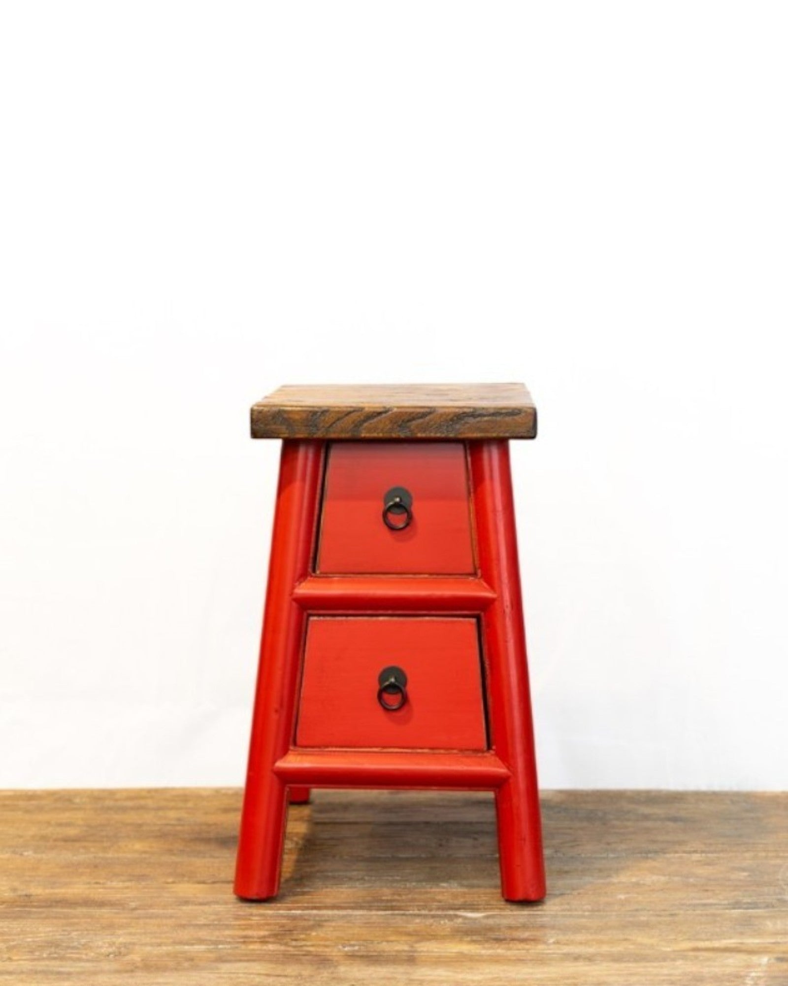 Newly Made A-Frame Storage Stool with Drawers
