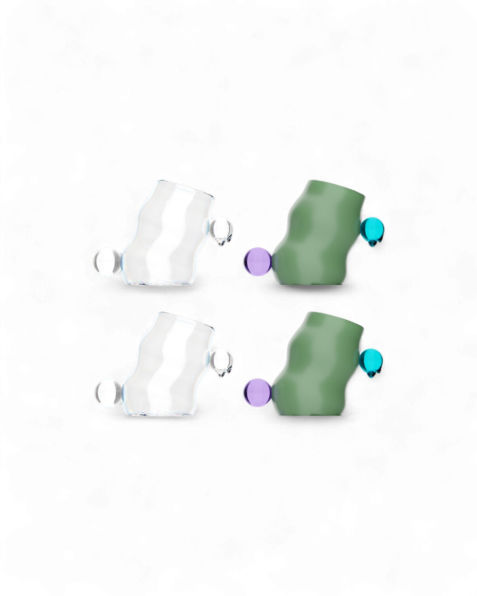 The Melted Pisa - Set of 4